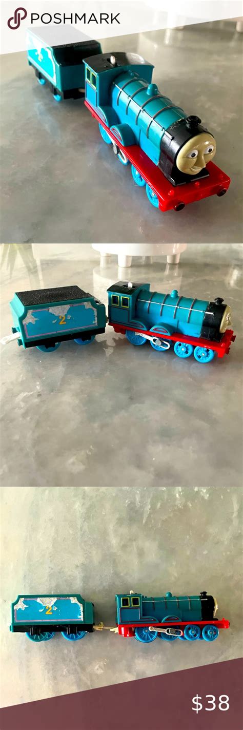 Mattel Trackmaster Thomas Edward 2009 Coal Car Motorized Train Engine ...