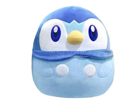 Squishmallows Peluche Figura Pokemon Piplup 35 Cm Jazwares