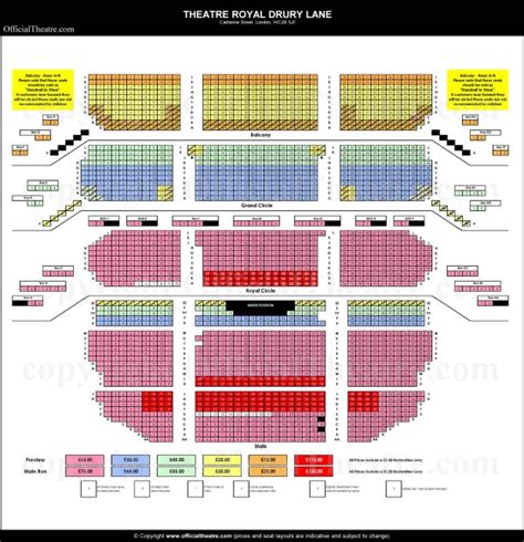 drury lane theatre seating chart | Brokeasshome.com