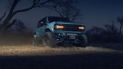 Ford Bronco Wallpaper 4k Night Photoshoot