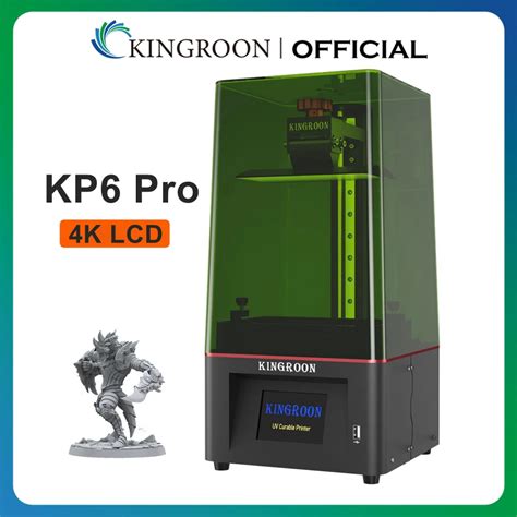 KINGROON KP6 3D 4K LCD UV 143 85 180mm 50 Mm