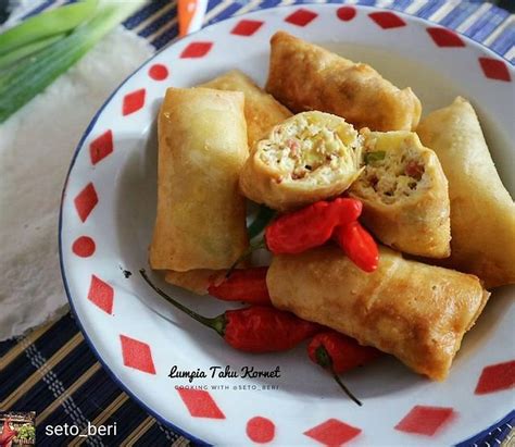 Resep Lumpia Tahu Gurih Renyah Dan Mudah Dibuat Merdeka