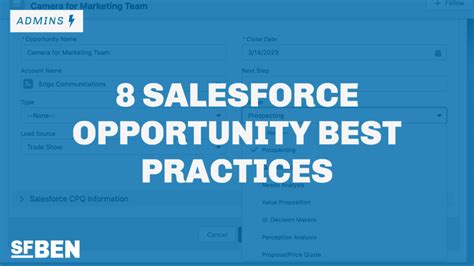 Salesforce Opportunity Best Practices Salesforce Ben