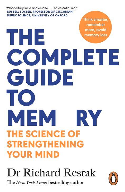 The Complete Guide To Memory By Richard Restak Penguin Books Australia