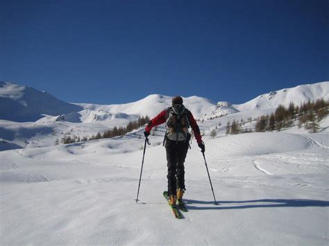 Aupillon L Da Les Orres Sci Alpinismo Pellata A Les Orres