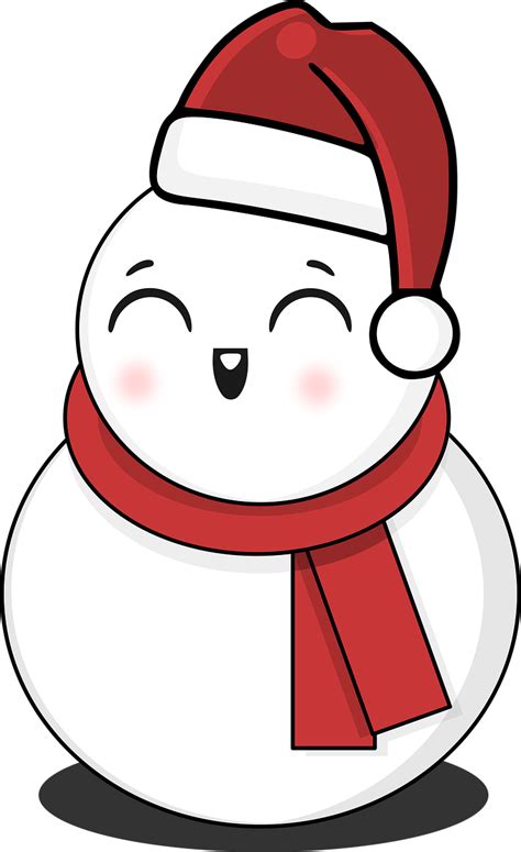 Schneemann Weihnachten Clip Art Kostenloses Bild Auf Pixabay