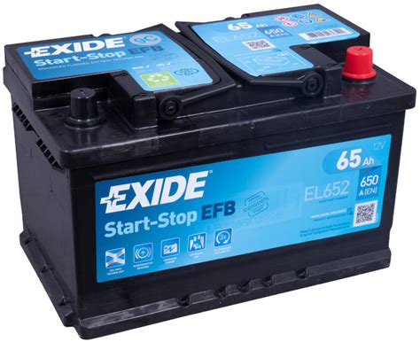 Exide Efb El Autobatterie Ah Batterien Schweiz