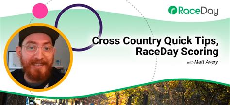 Cross Country Quick Tips: RaceDay Scoring - RunSignup