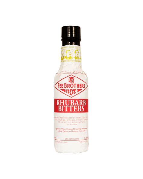 Buy Fee Brothers Rhubarb Bitters 150ml Online Low Prices From Dan