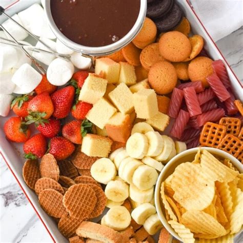 Cheese And Chocolate Fondue Party