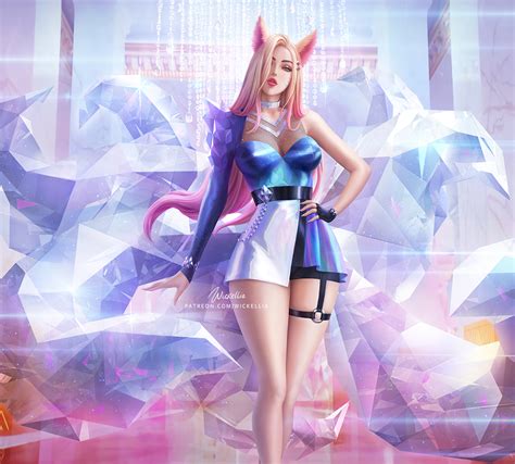 Ahri Kda More By Wickellia On Deviantart