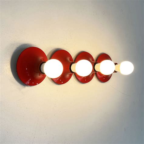 Vintage Teti Wall Lamp By Vico Magistretti For Artemide 1970s