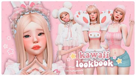 🎀 Kawaii Lookbook & Sim Download Ꮚ⁠˘⁠ ⁠ꈊ⁠ ⁠˘⁠ ⁠Ꮚ🎀 | 🌸 Kara Gameplays 🌸 | Sims 4 anime, Tumblr ...