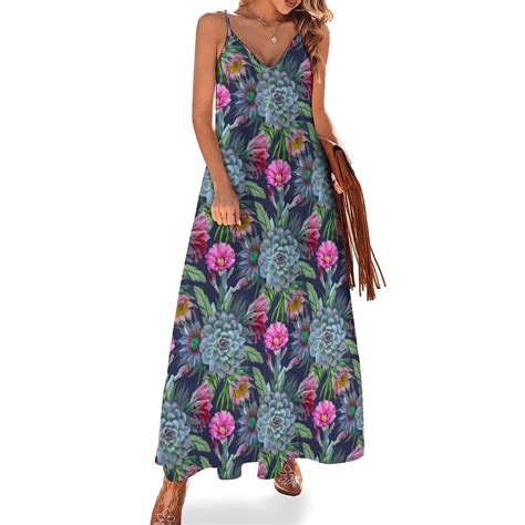 Exotic Flower Garden Sleeveless Dress Womens Clothing Summer 2024 Novelties Women Clothing 2024