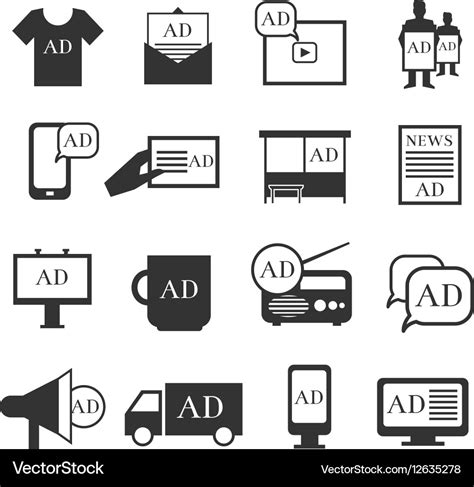 Print Media Advertising Icon