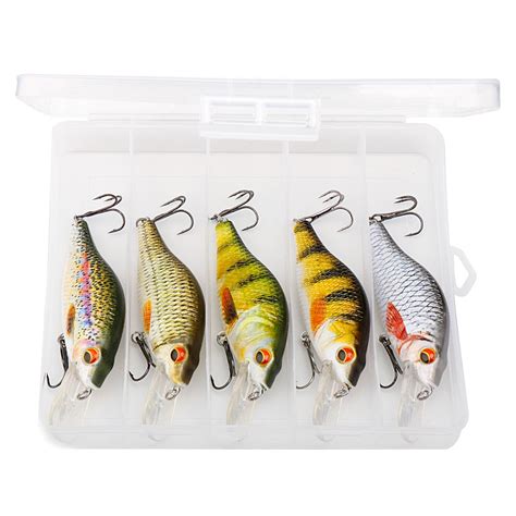 Set 5 Voblere FISHINGBOX MAKE FISHING BETTER 9cm 22 3g Pescuit La