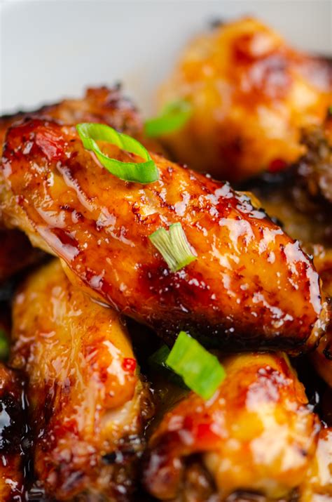 Sweet Chili Chicken Wings Recipe Life S Ambrosia