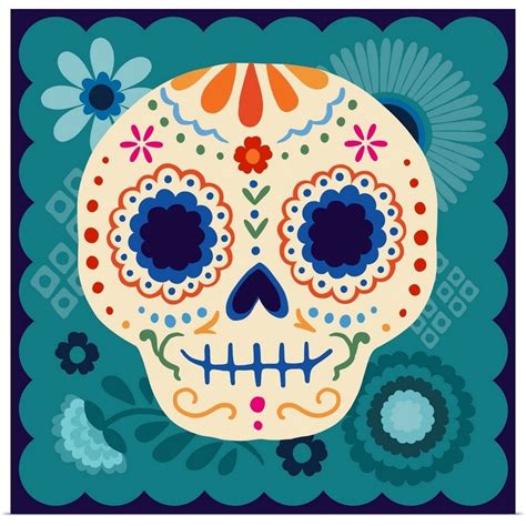 Calaveras I Poster Art Print, Holiday Home Decor | eBay