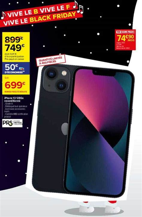 Promo Iphone Go Reconditionn Chez Carrefour