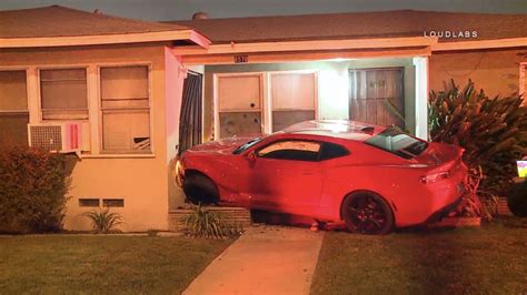 EAST LOS ANGELES: Speeding Vehicle Crashes into Residence - LLN