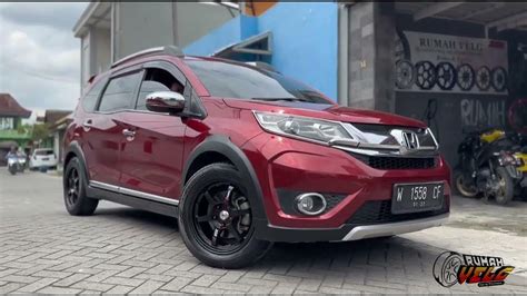 Modifikasi Honda Brv Menggunakan Velg R16 Type C Lebar 7 Et38 Ban 19560 Youtube