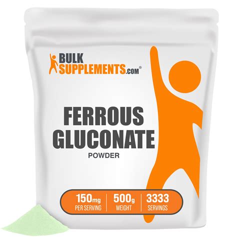 Ferrous Gluconate Powder | Iron Supplement