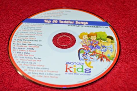 Lot 2 Cds Wonderkids Top 30 Toddler Songs Yippie Im 3 Drews Famous