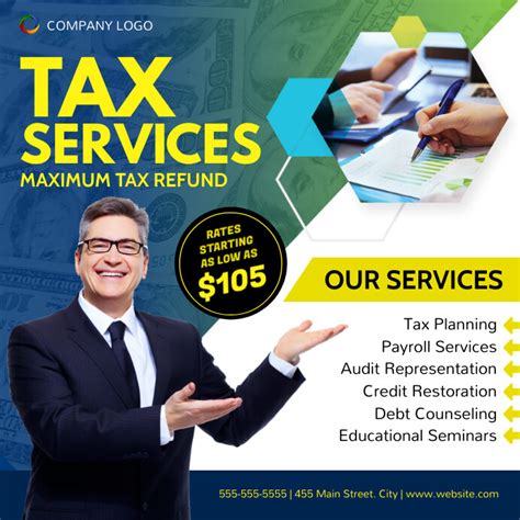 Tax Services Website Templates