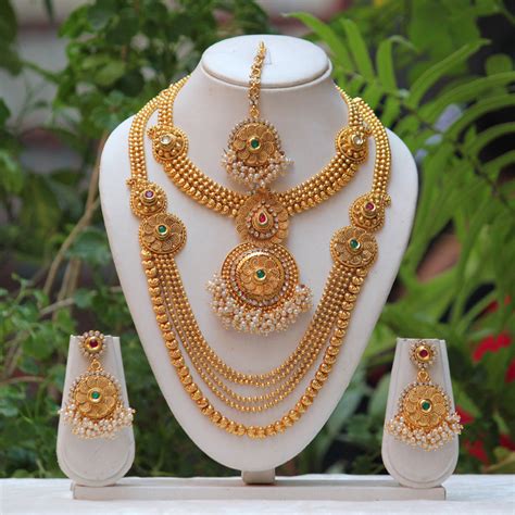 Bridal Artificial Jewellery Designs For Wedding Jewellery Crayon