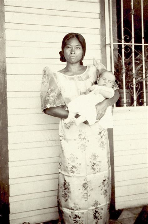 Lady In The Philippines 1920s John Tewell Flickr