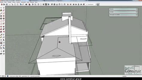 Curso Sketchup B Sico Gratuito Modelagem De Telhados V Rias