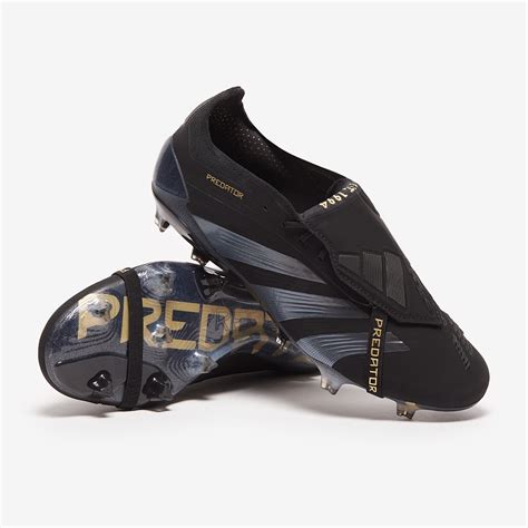 Adidas Predator Elite Tongue Fg Noir Carbone Or M Tallique