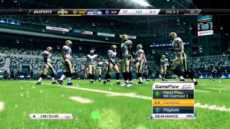 Madden Nfl Retail Gameplay Saints Vs Seahawks Youtube