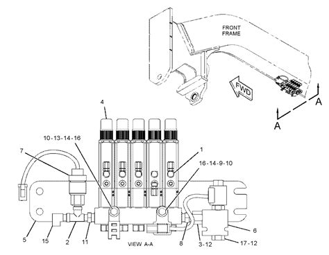 Valve Mtg Gp Lube Distr S N M D Up Part Of Lines