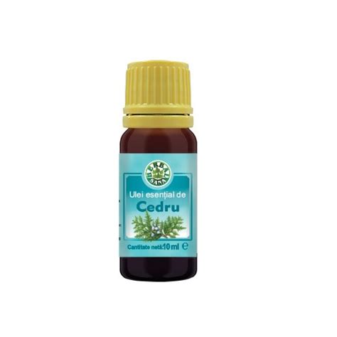 Ulei Esential Cedru 10 Ml Herbal Sana Bebe Tei