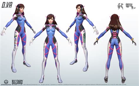 D Va Overwatch Close Look At Model By Plank On Deviantart