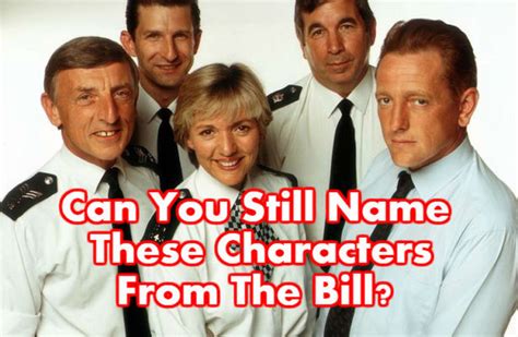 Can You Still Name These Characters From The Bill? · The Daily Edge