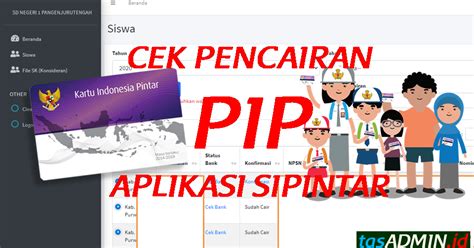 Cara Cek Pip Melalui Aplikasi Sipintar Tasadmin