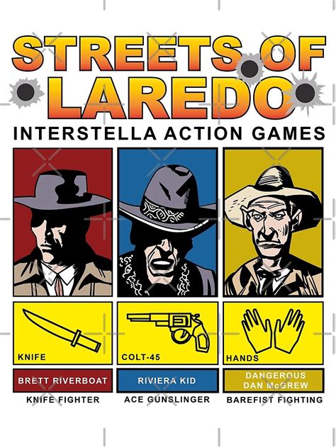 "Gunmen of the Apocalypse Streets of Laredo Game" Poster for Sale by ...