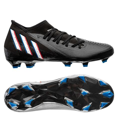 Adidas Predator Edge Fg Shadowportal Noir Blanc Rouge