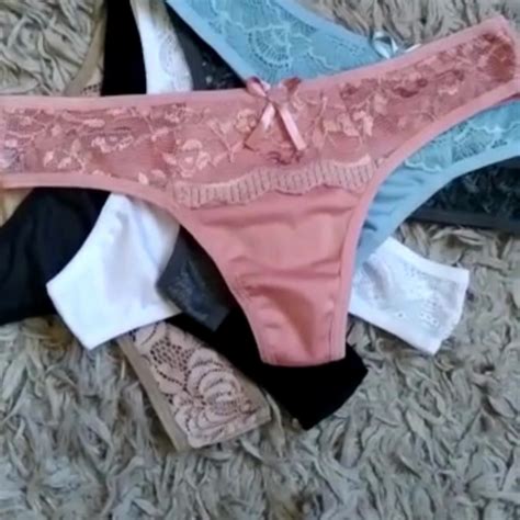 Kit 10 Calcinhas Microfibra E Renda Tanga Fio Lingerie Shopee Brasil