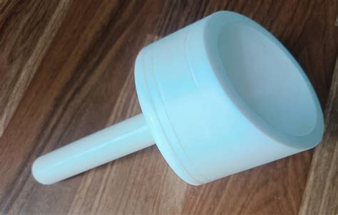 500 ML White PTFE Scoop Packaging Type Packet Size 20mm Diameter