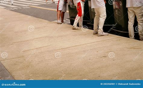 Long Live San Fermin Gora San Fermin Editorial Photo Image Of