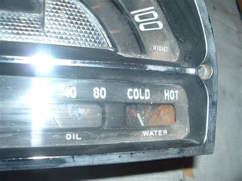 1953 Pontiac Dash Instrument Cluster With Gauges Original Gm