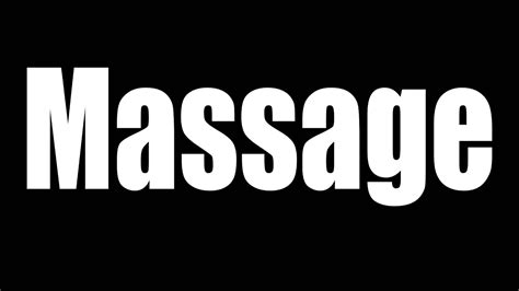 Massage Youtube