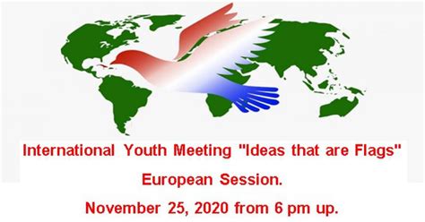 International Youth Meeting --Ideas which are flags--. | CUBADIPLOMATICA