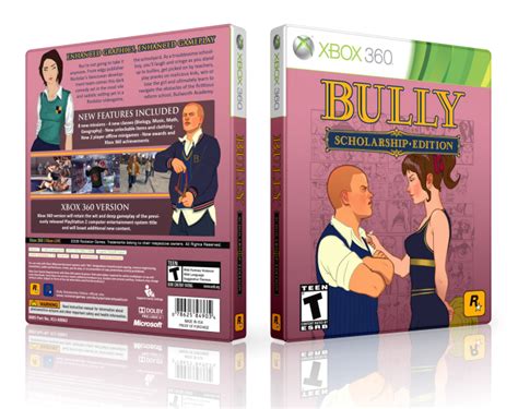 Bully Scholarship Edition Xbox Box Art Cover By Lastlight