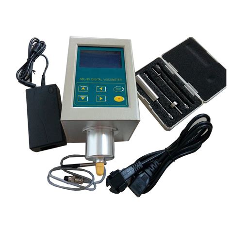 Ndj S Digital Rotary Viscometer Viscosity Tester Meter With Calibration