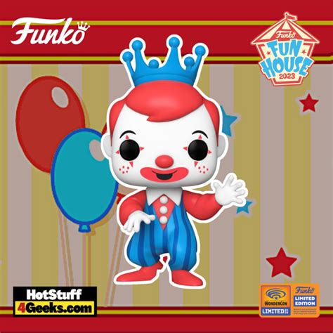 WonderCon 2023: Fun House 2023 - Freddy Funko as Clown Funko Pop!