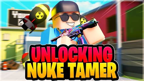 My Th Nuke In Krunker Io Unlocking Nuke Tamer Youtube